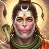 Divine Hanuman Shiva Avatar Spiritual HD Wallpaper