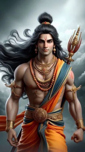 The stunning statue of Lord Shri Ram