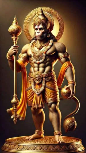 Lord Hanuman 4K Mobile Wallpaper – Free Download