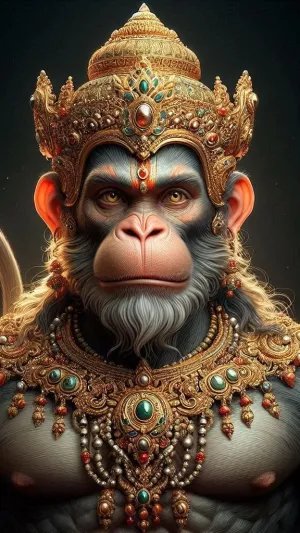 Lord Hanuman HD Wallpaper – Divine Strength & Devotion