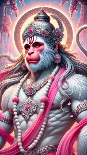 Majestic Lord Hanuman – The Divine Warrior