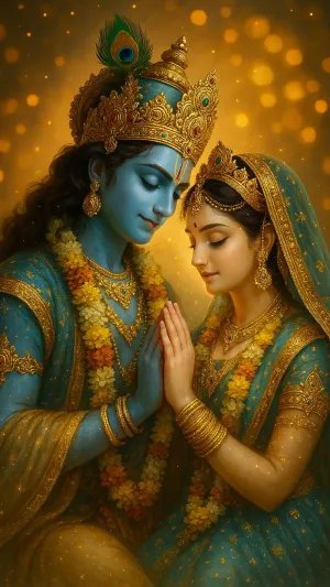 The Eternal Love of Radha-Krishna