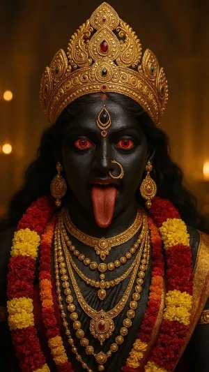 Maa Kali – The Fierce Form of Divine Justice and Power