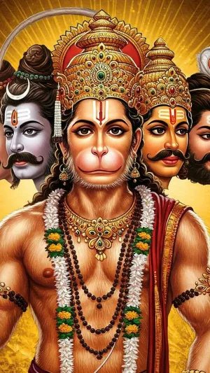 Panchamukhi Hanuman Divine Form