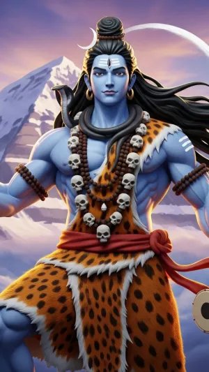 Powerful Lord Shiva Mahadev HD Wallpaper for PC