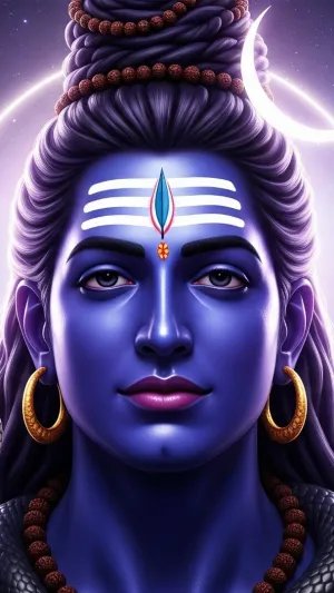 Lord Shiva Cosmic 3D Wallpaper for PC