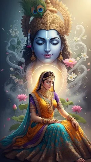 Divine Grace of Radha and Krishna