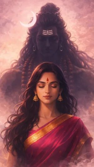 Divine Shiva Presence & Serene Meditation Wallpaper