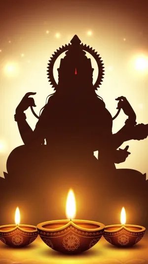 Happy Vasant Panchami Goddess Saraswati Poster