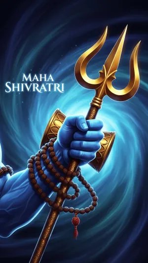 Lord Shiva Trishul Wallpaper for Maha Shivratri