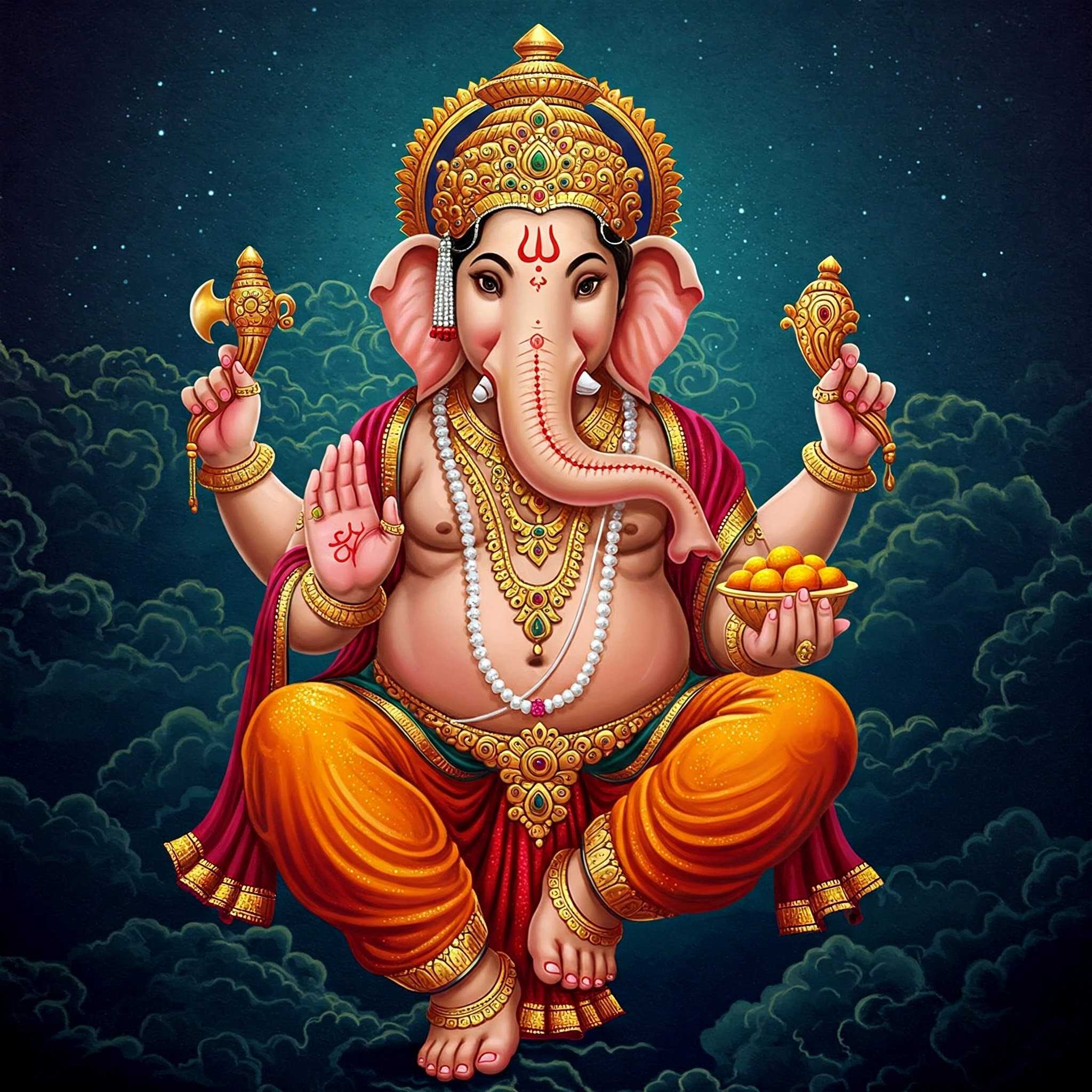 Blessed Lord Ganesha Wallpaper in HD