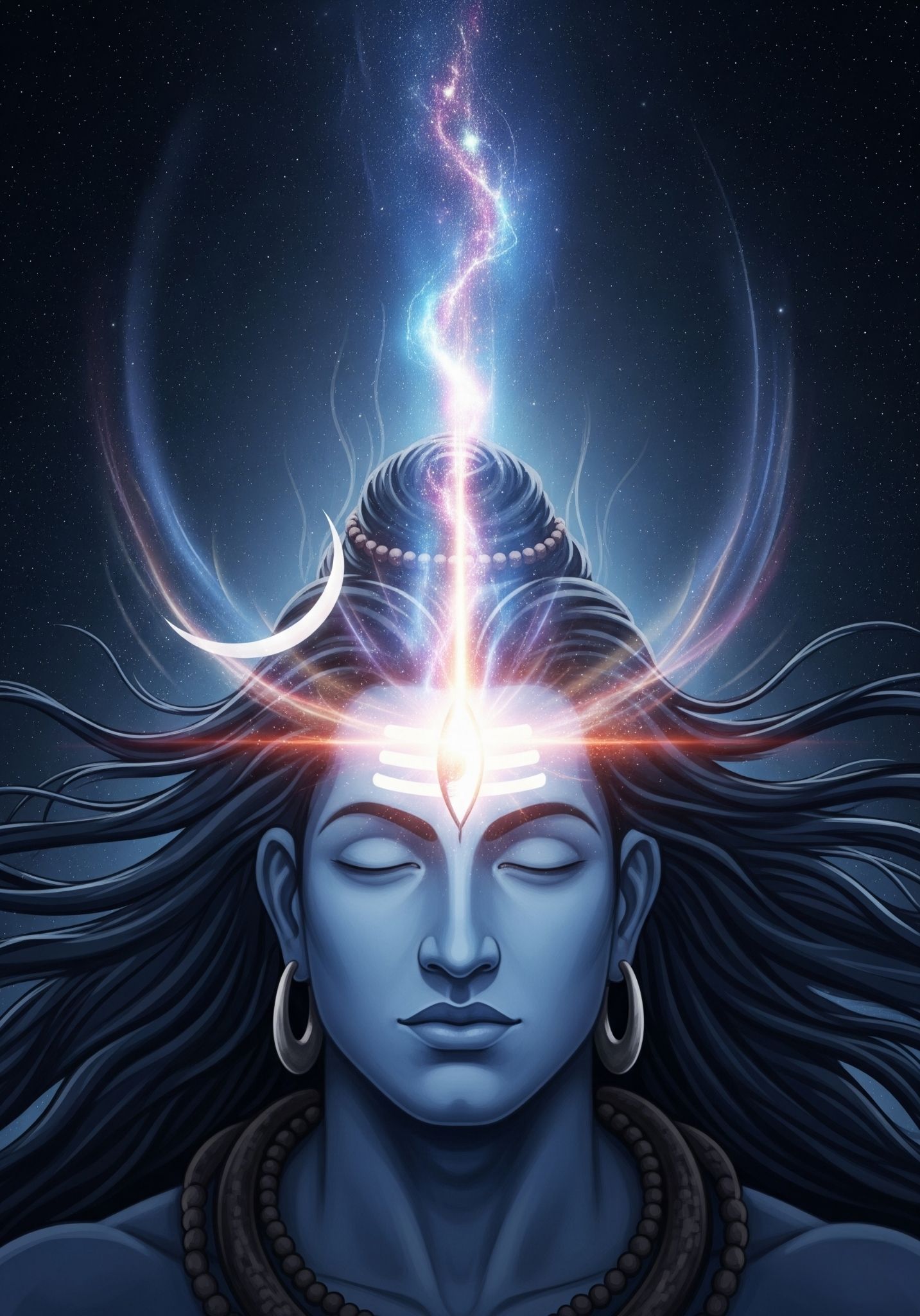 Divine Mahadev Meditation with Cosmic Energy Flow