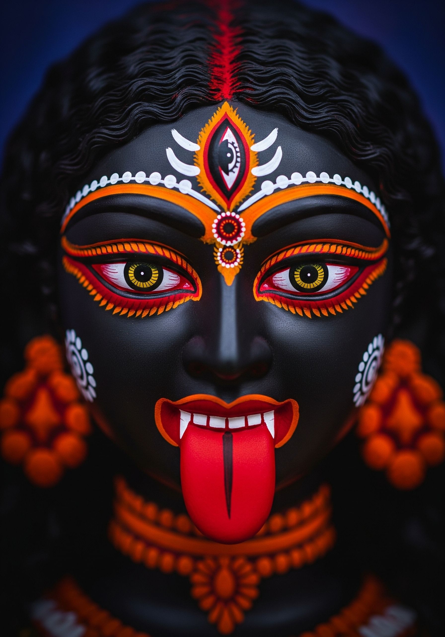 Maa Kali HD Wallpaper for Mobile – Fierce Divine Art