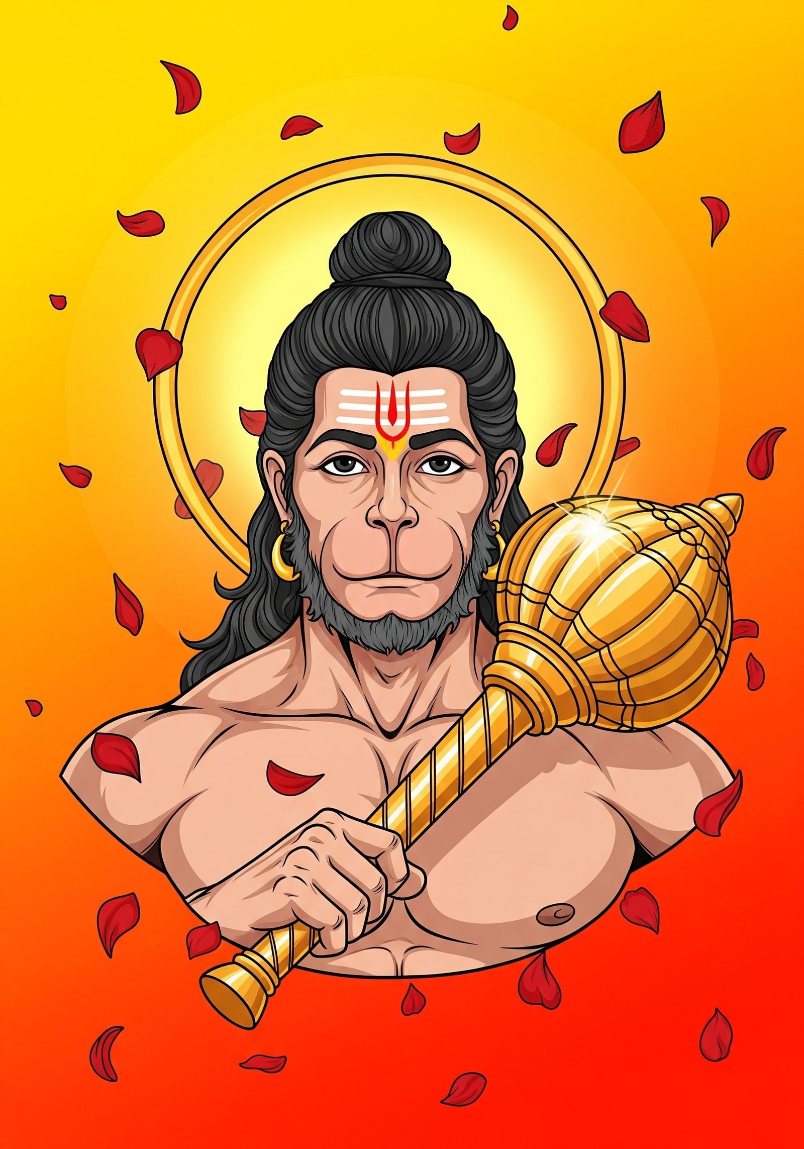 Divine Strength of Shri Hanuman