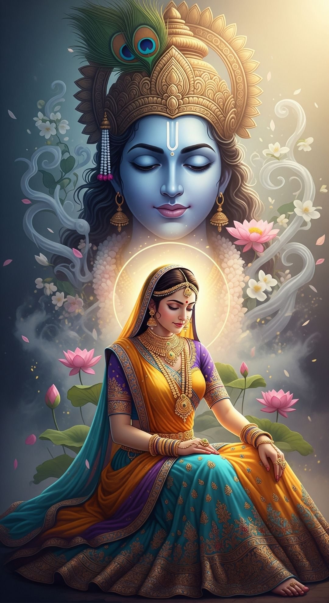 Divine Grace of Radha and Krishna