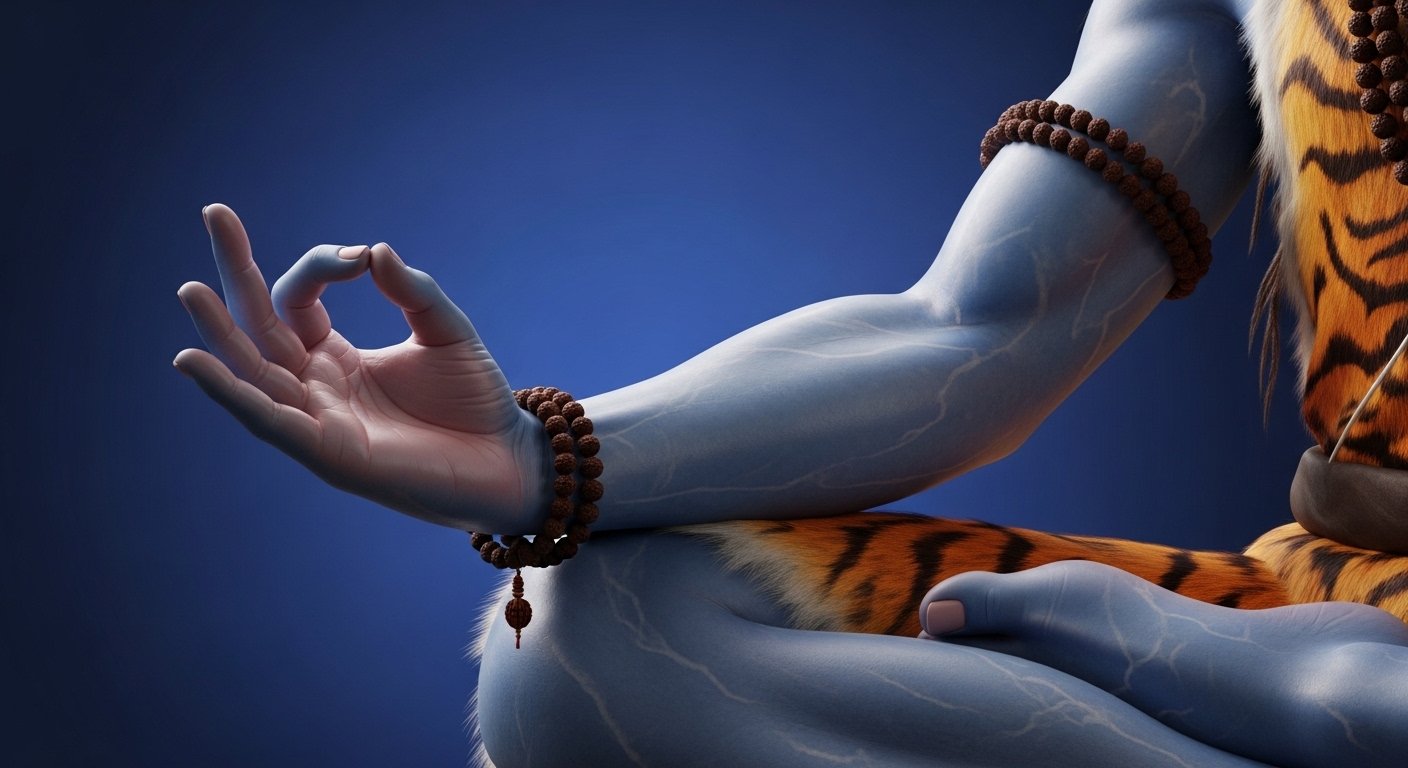 Shiva Meditation Mudra Calm Spiritual HD Wallpaper